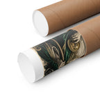 San Judas Tadeo Emerald & Gold Sacred Heart Matte Poster