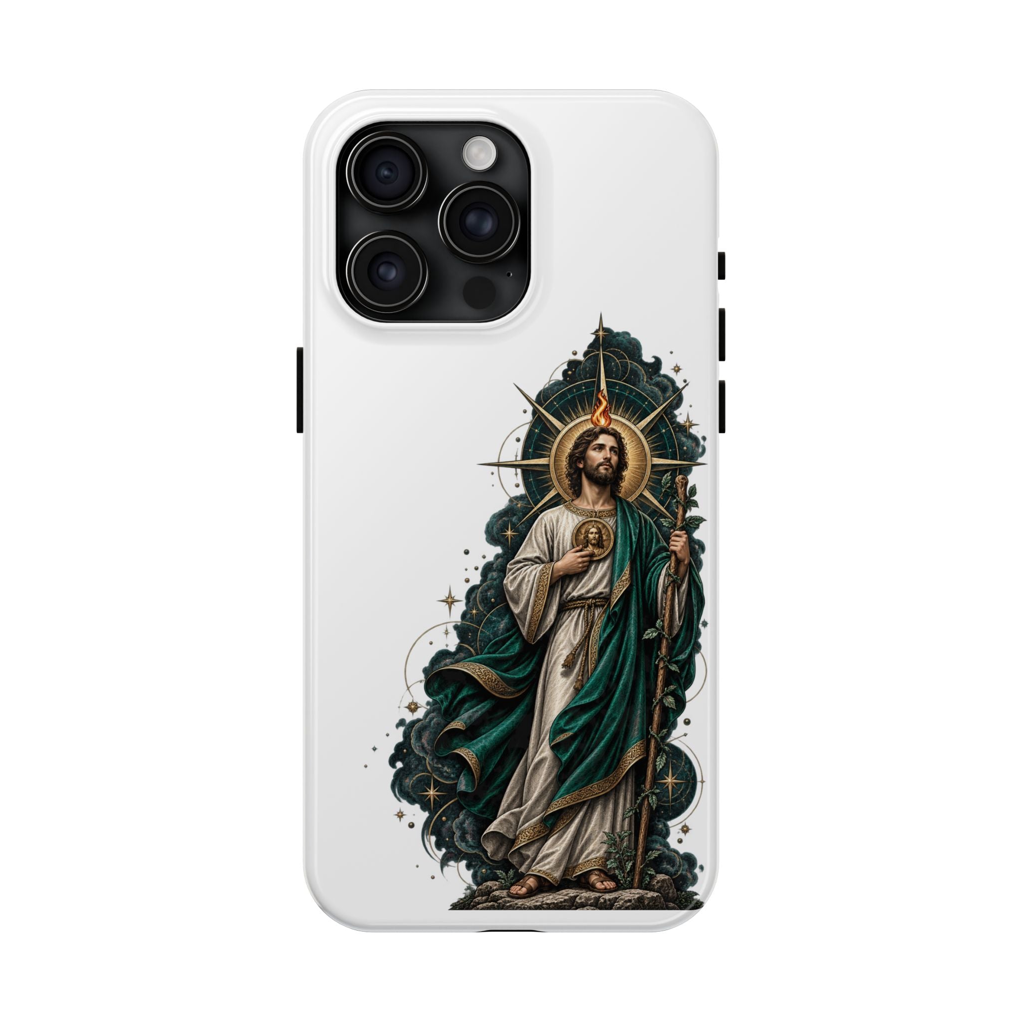 San Judas Tadeo Midnight Compass Tough Phone Case product preview, view 4