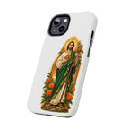 San Judas Tadeo Marigold Sun Arch Tough Phone Case