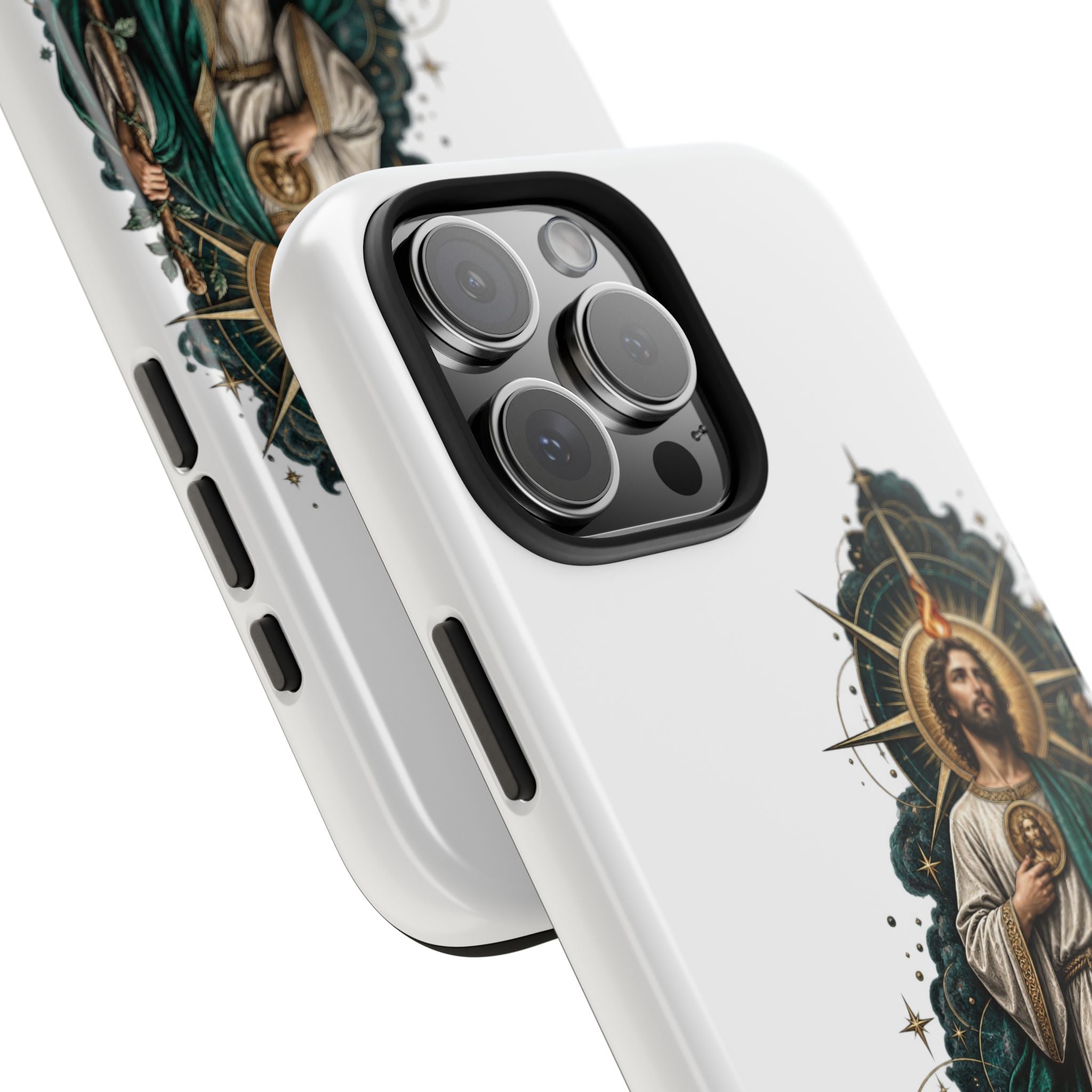 San Judas Tadeo Midnight Compass Tough Phone Case product preview, view 24