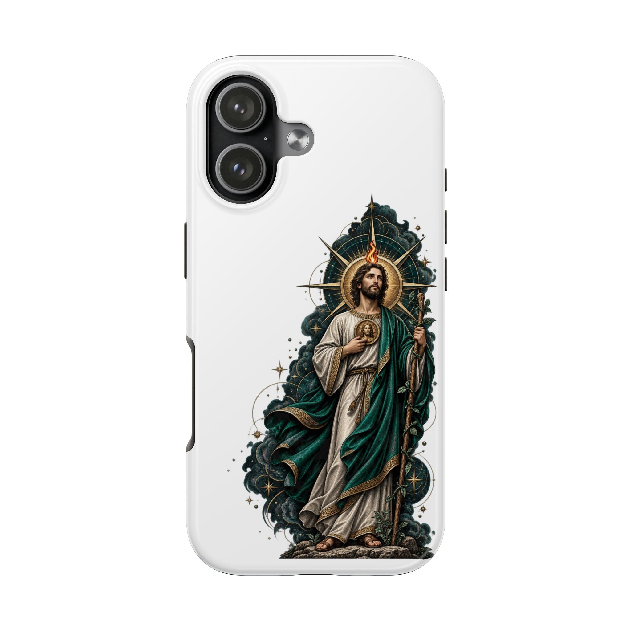 San Judas Tadeo Midnight Compass Tough Phone Case product preview, view 8