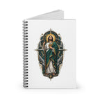 San Judas Tadeo Midnight Compass Spiral Notebook product preview, view 2