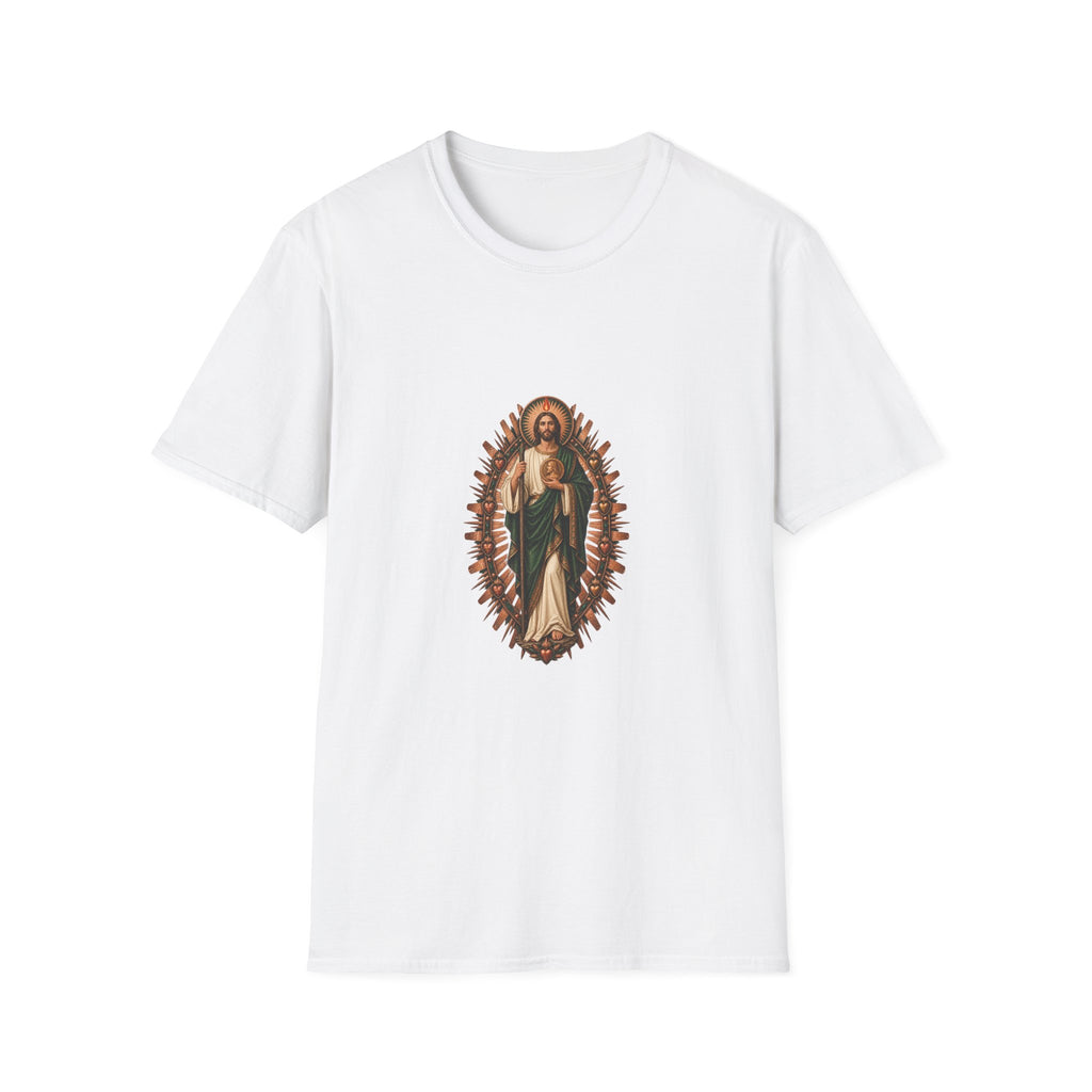 San Judas Copper Ex-Voto Mandorla T-Shirt product preview, view 7