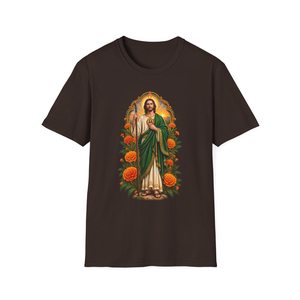 San Judas Tadeo Marigold Sun Arch Unisex T-Shirt