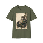 San Judas Tadeo Emerald & Gold Sacred Heart Unisex T-Shirt