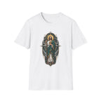 San Judas Tadeo Midnight Compass Unisex T-Shirt product preview, view 3