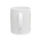 San Judas Tadeo Olive Reliquary Ceramic Mug product preview, view 2