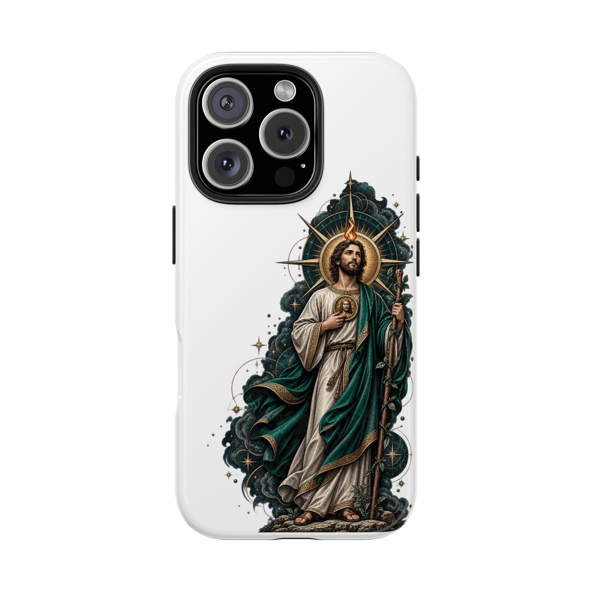 San Judas Tadeo Midnight Compass Tough Phone Case product preview, view 5