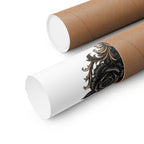 San Judas Tadeo black and gold matte poster product preview, view 4