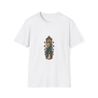 San Judas Indigo Seven-Star Shrine T-Shirt product preview, view 7