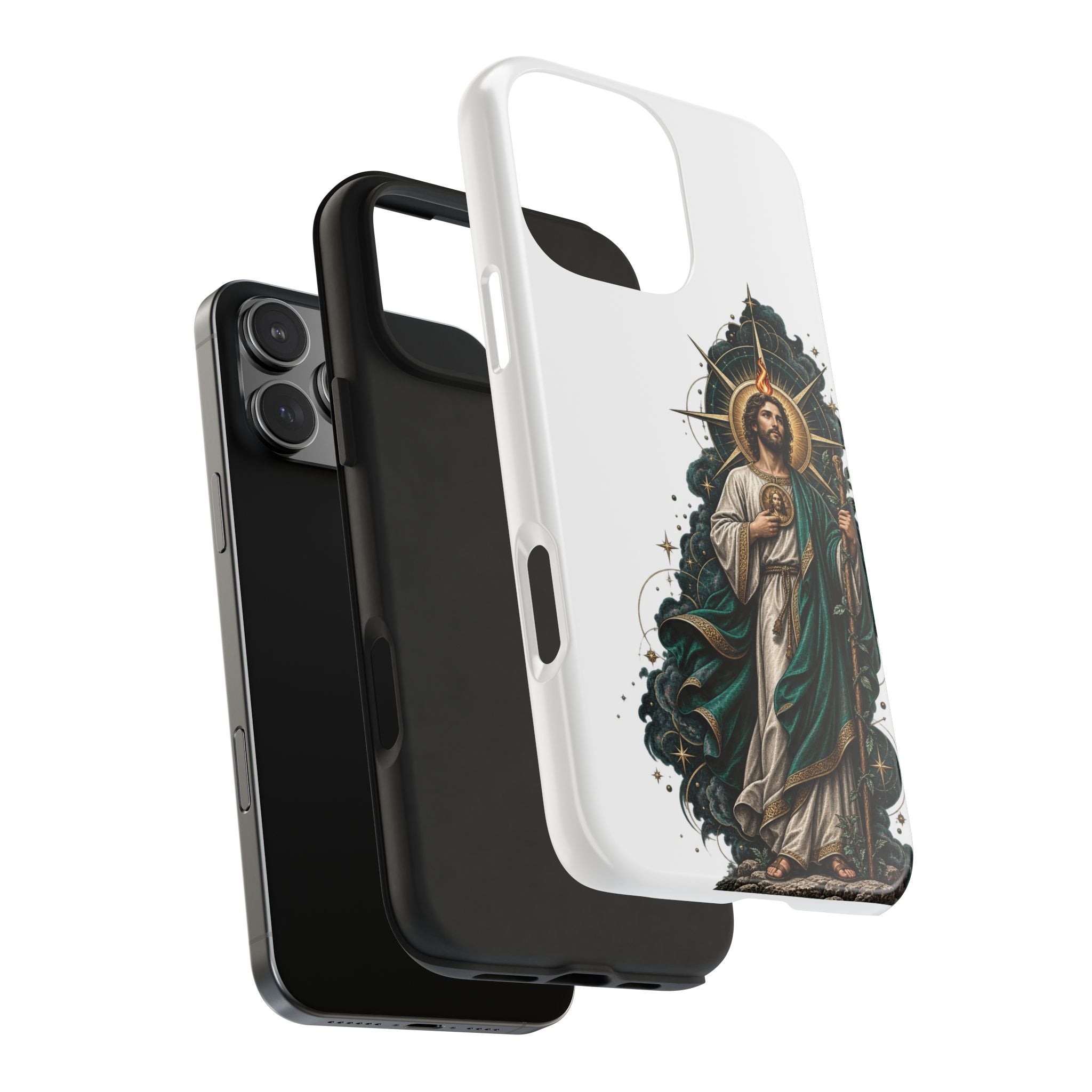 San Judas Tadeo Midnight Compass Tough Phone Case product preview, view 25