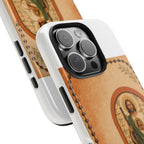 San Judas Tadeo Terracotta Rosary Garden Tough Phone Case product preview, view 22
