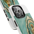 San Judas Tadeo Aqua Radiant Sanctuary Tough Phone Case product preview, view 22