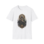 San Judas Tadeo Black & Gold Sacred Heart Unisex T-Shirt