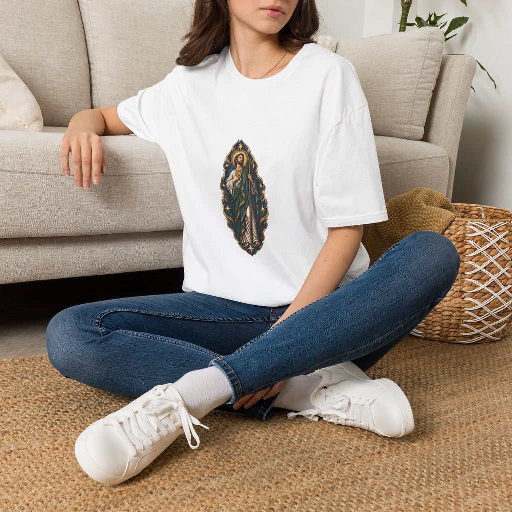 San Judas Tadeo Nocturne Torch Procession T-Shirt product preview, view 6