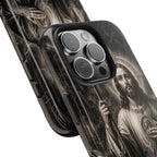 Copy of San Judas Tadeo Emerald & Gold Sacred Heart Tough Phone Case