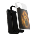 San Judas Tadeo Amber Pilgrim Lantern Tough Phone Case