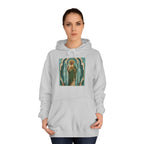 San Judas Tadeo Aqua Radiant Sanctuary Unisex Hoodie