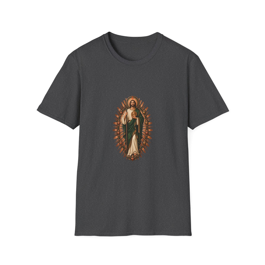 San Judas Copper Ex-Voto Mandorla T-Shirt product preview, view 19