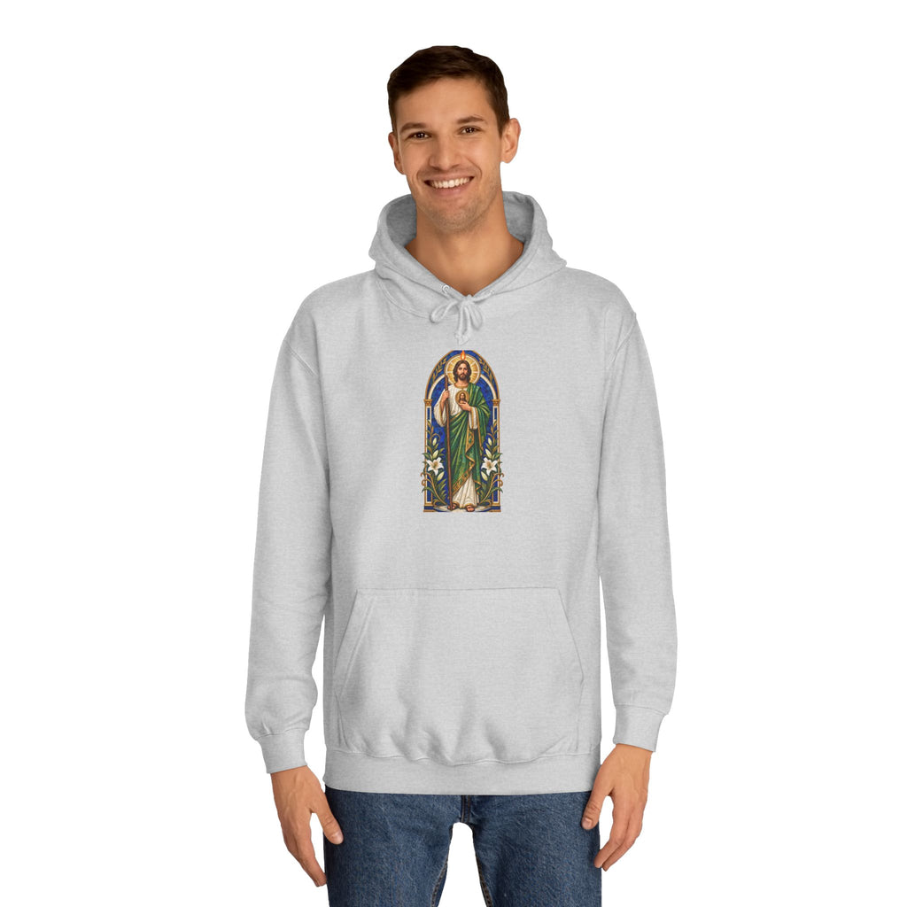 San Judas Tadeo Cobalt Chapel Mosaic Unisex Hoodie