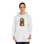 San Judas Tadeo Marigold Sun Arch Unisex Hoodie product preview, view 4