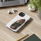 San Judas Tadeo Crimson Rose Window Tough Phone Case product preview, view 15