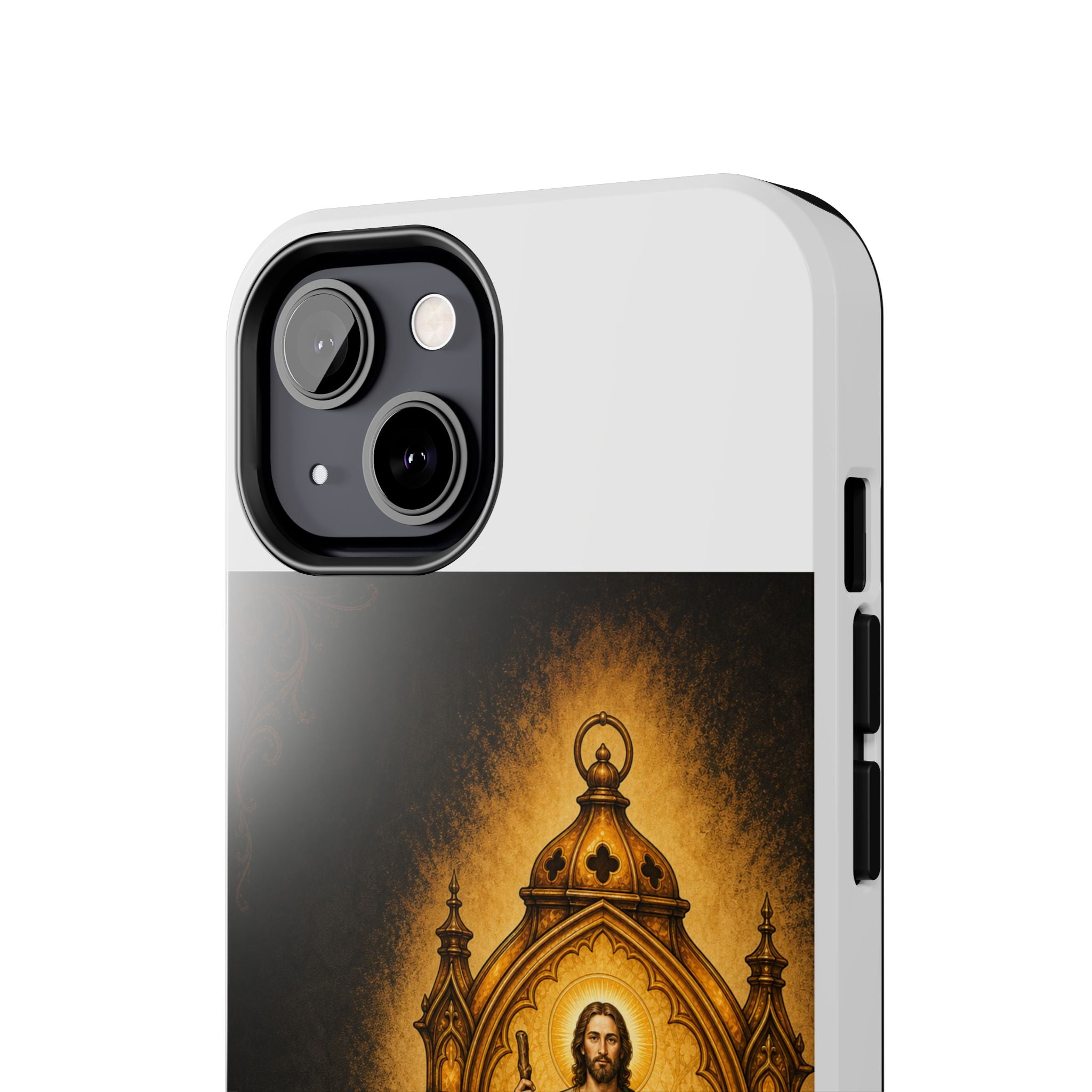 San Judas Tadeo Amber Pilgrim Lantern Tough Phone Case product preview, view 13