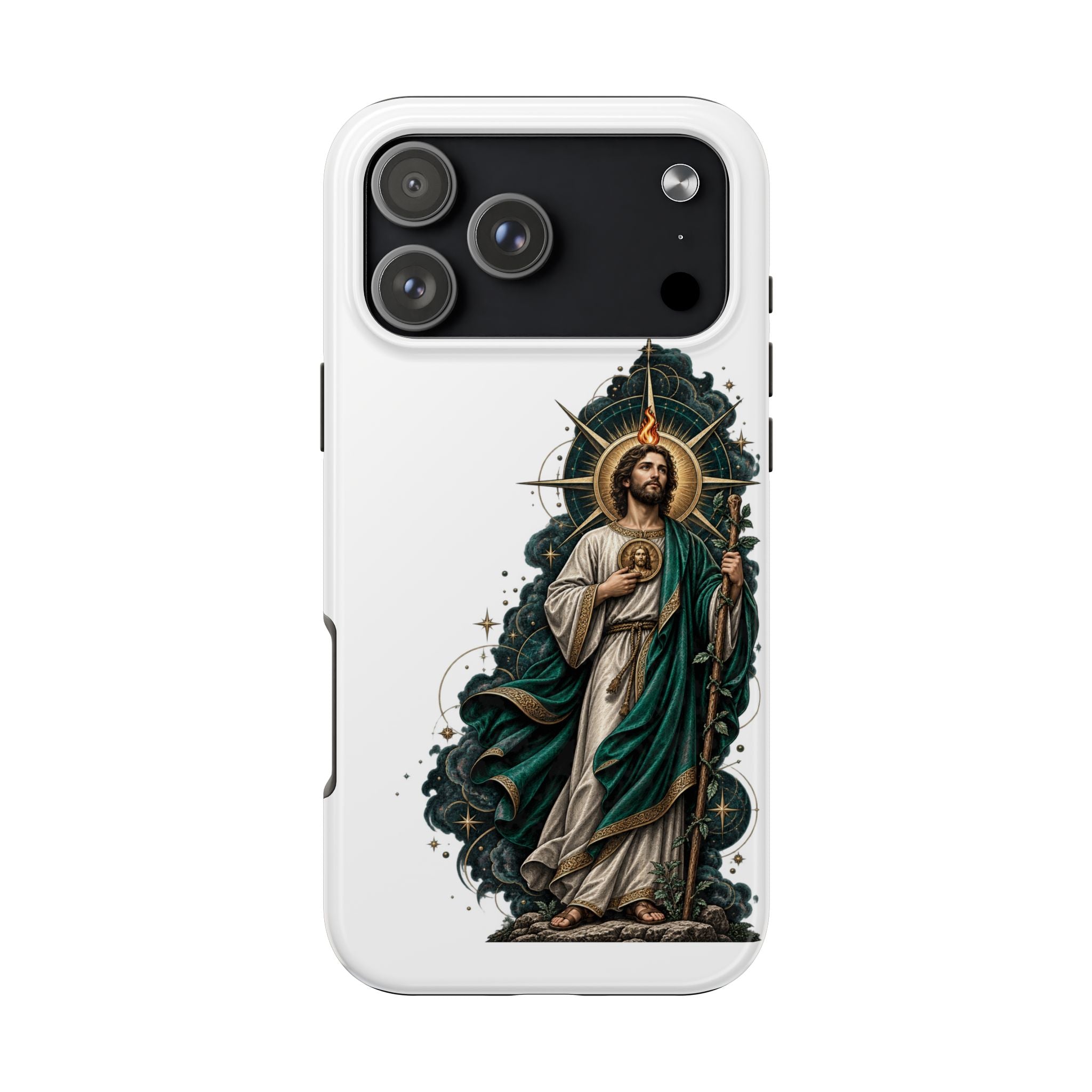 San Judas Tadeo Midnight Compass Tough Phone Case product preview, view 10