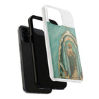 San Judas Tadeo Aqua Radiant Sanctuary Tough Phone Case product preview, view 21