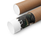 San Judas Tadeo black and gold matte poster product preview, view 7