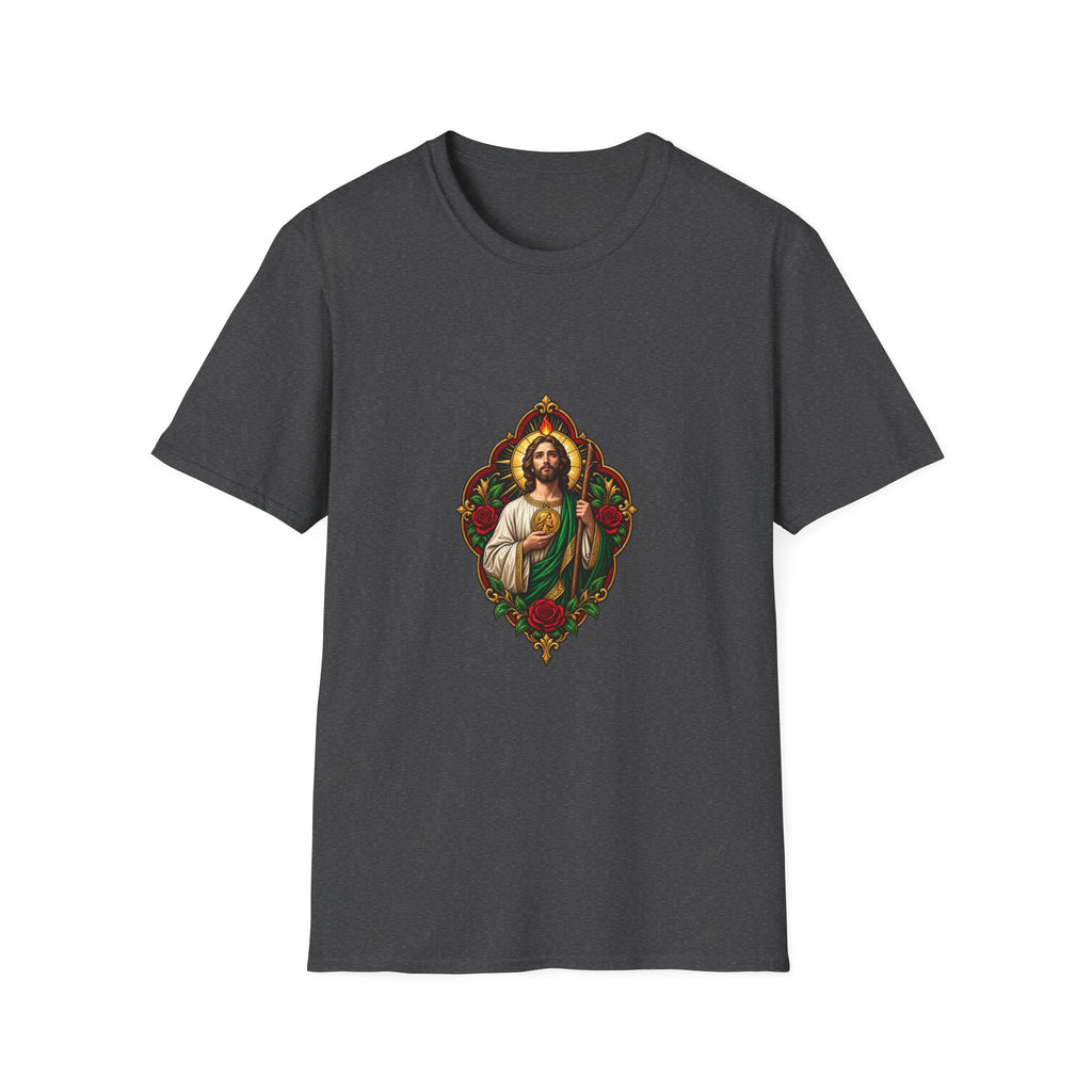 San Judas Crimson Covenant Window T-Shirt product preview, view 19