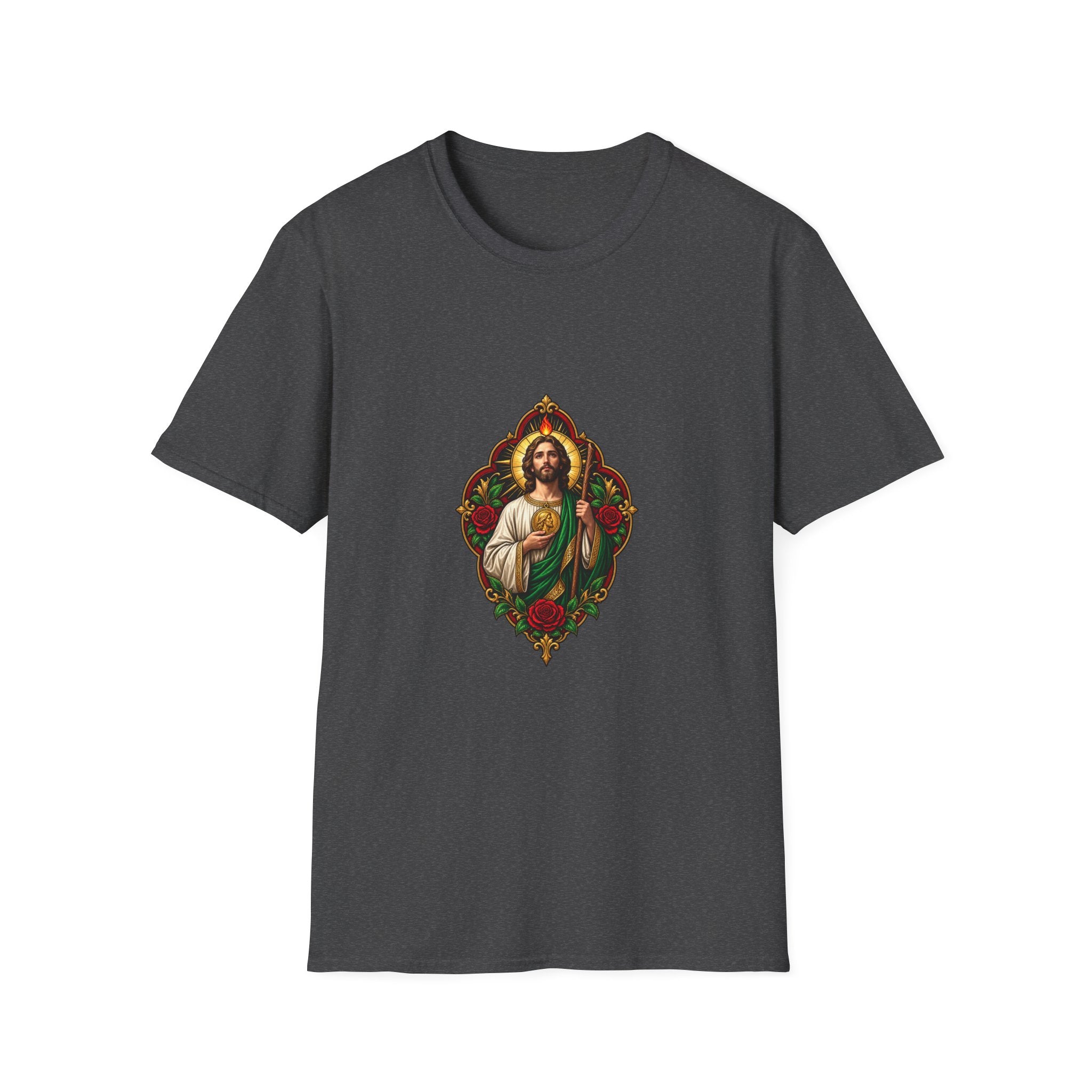 San Judas Crimson Covenant Window T-Shirt product preview, view 19