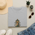 San Judas Indigo Seven-Star Shrine T-Shirt product preview, view 4