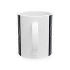 San Judas Tadeo Silver Moon Quatrefoil Ceramic Mug product preview, view 2