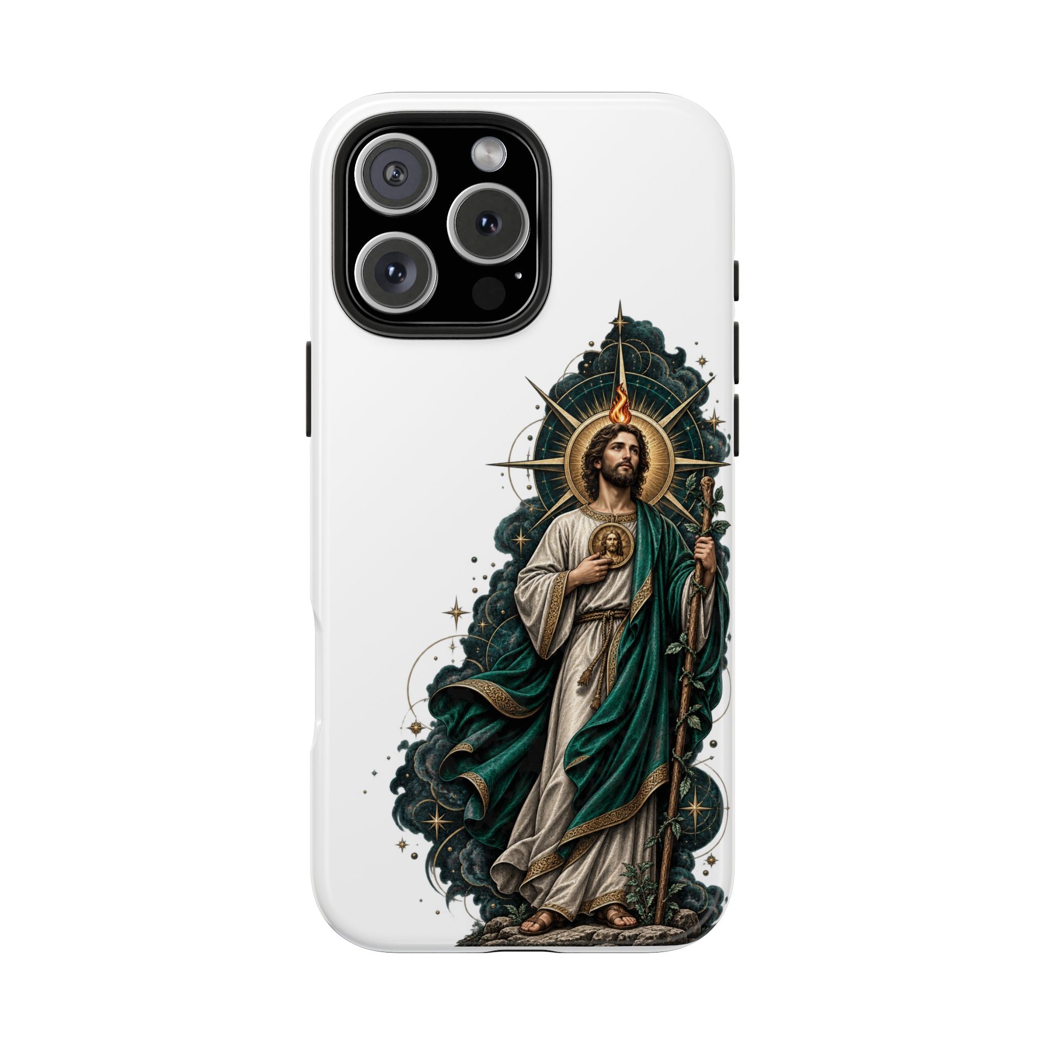 San Judas Tadeo Midnight Compass Tough Phone Case product preview, view 6