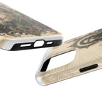 San Judas Tadeo Emerald & Gold Sacred Heart Tough Phone Case