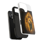 San Judas Tadeo Amber Pilgrim Lantern Tough Phone Case
