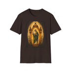 San Judas Tadeo Amber Pilgrim Lantern Unisex T-Shirt