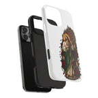 San Judas Tadeo Crimson Rose Window Tough Phone Case product preview, view 25