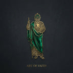 Abstract Silhouette of Faith