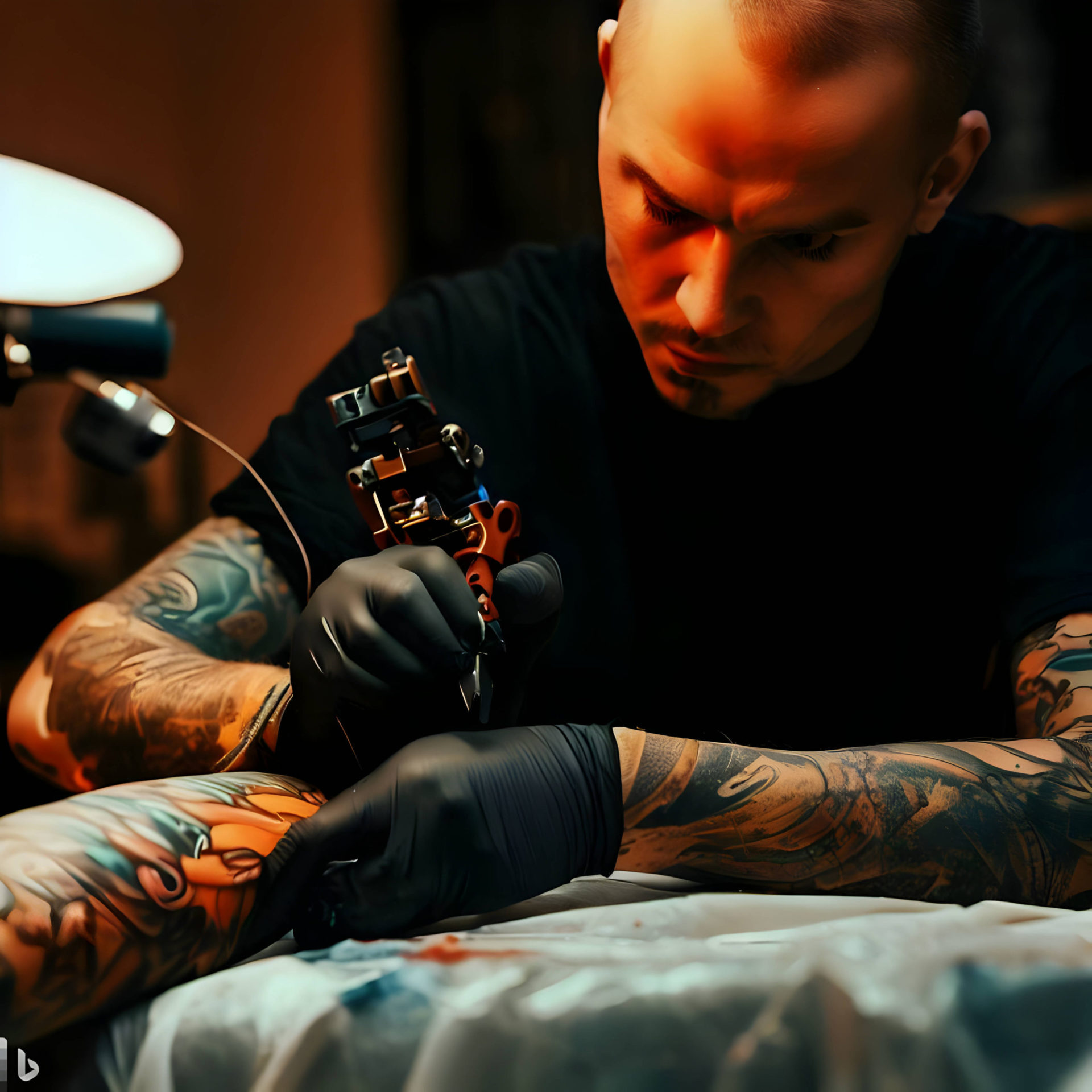 A Tattoo Artist Specializing in San Judas Tattoo