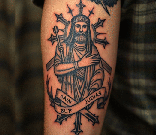 San Judas Tadeo Tattoo Meaning: A Symbol of Hope and Devotion