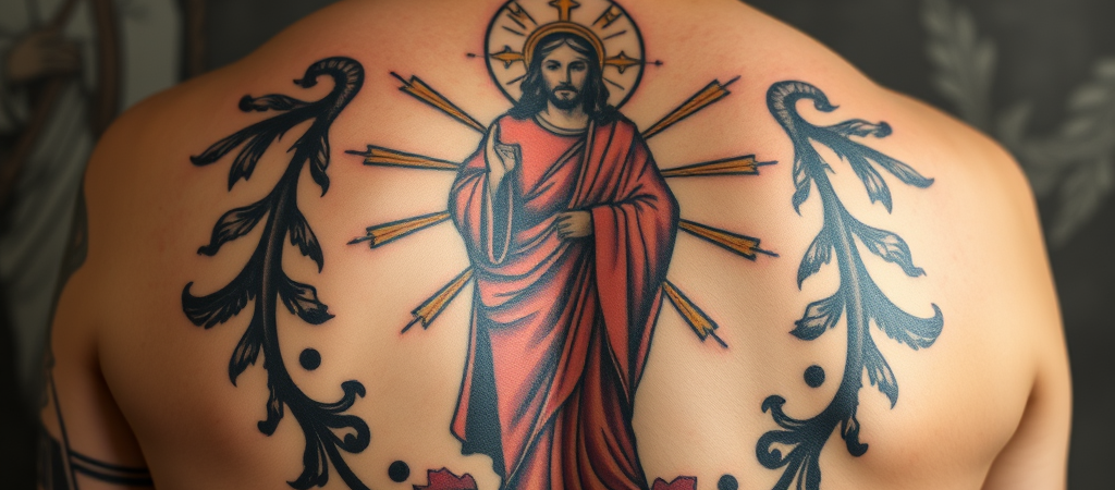 **San Judas Tattoo Artwork: A Sacred Symbol of Hope and Devotion**