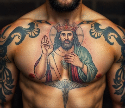 San Judas Tattoo: Symbol of Faith, Hope, and Divine Protection