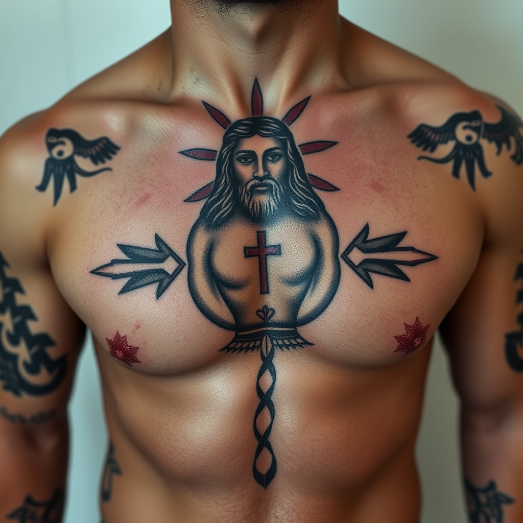 Diferentes estilos de tatuajes de San Judas