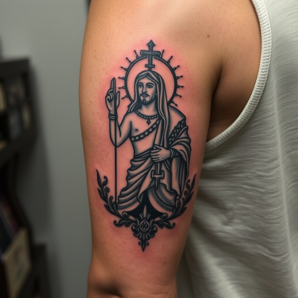 San Judas Tattoo Healing Process