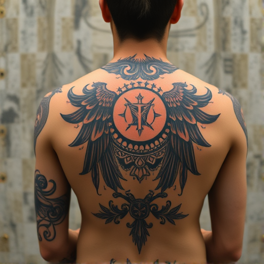 Traditional San Judas Tattoo Design